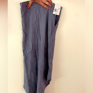 Forever 21 Beautiful Blue Grey long skirt with pattern